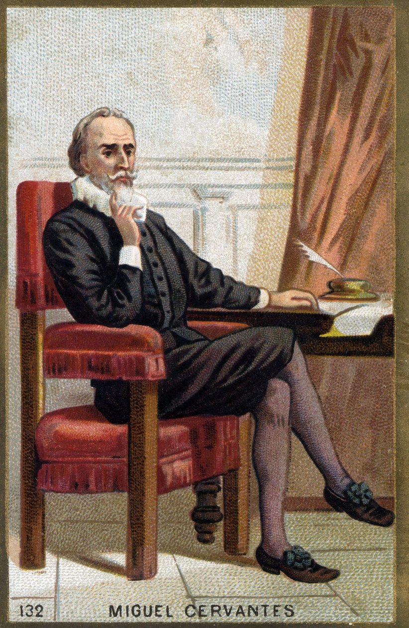 Fransız Cervantes (1547 - 1616) İspanyol yazar olarak bilinen Miguel Cervantes Saavedra