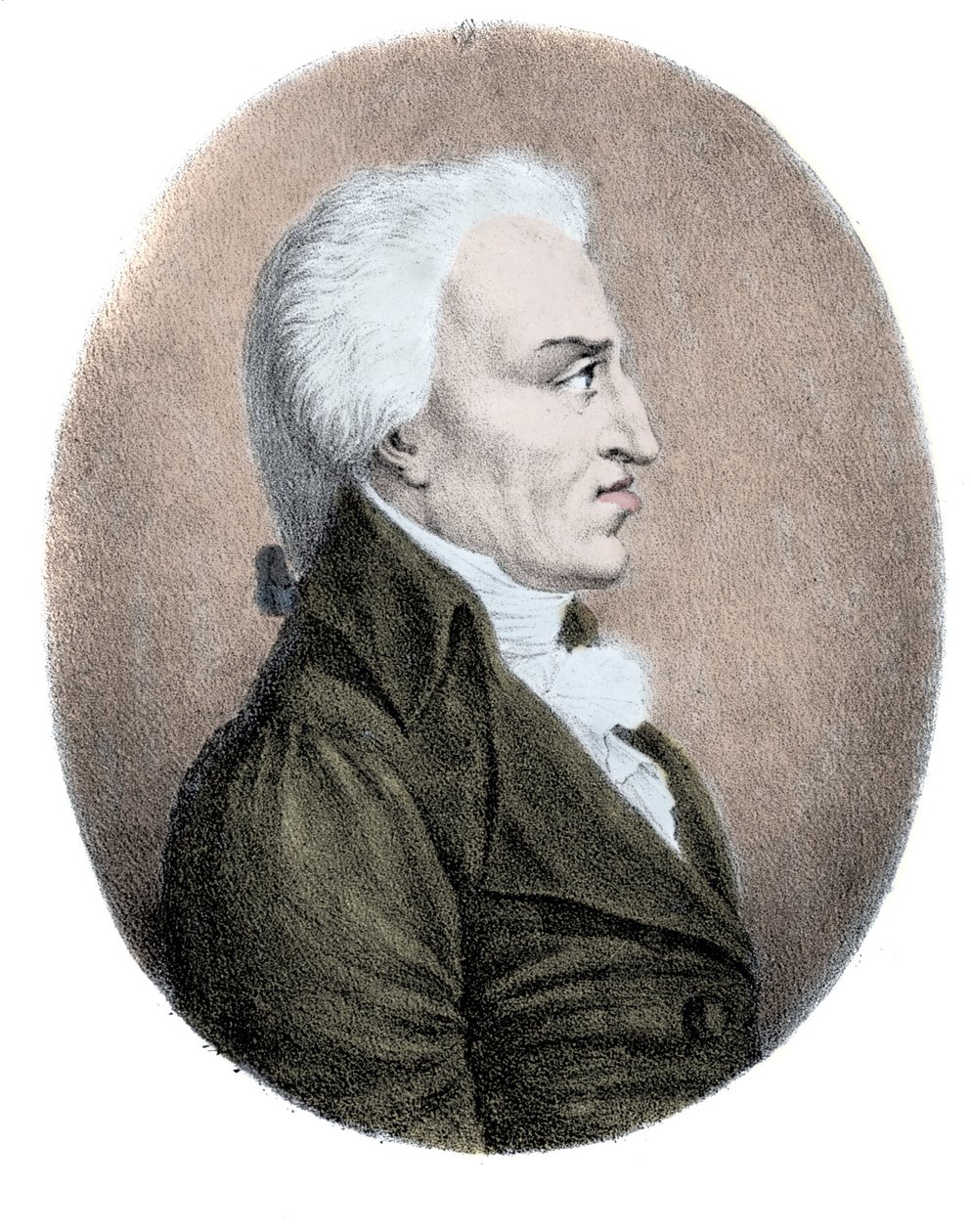 Nicolo Zingarelli'nin (1752-1837) İtalyan bestecisinin portresi. by Unknown artist