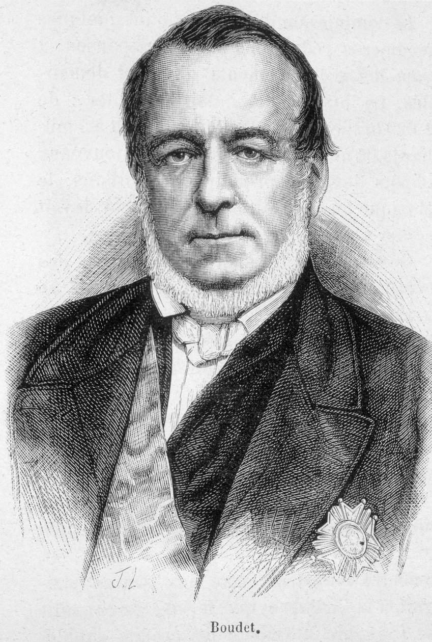 Paul Boudet (1800-1877), Fransız politikacı portresi. by Unknown artist