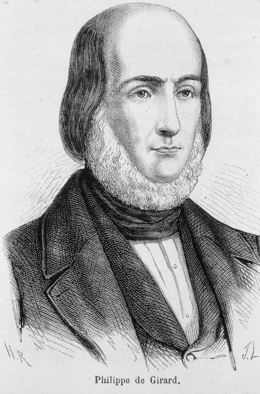 Fransız mucit ve sanayici Philippe de Girard
