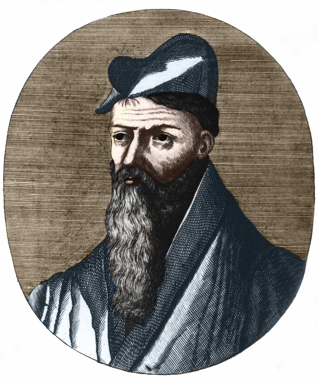 Pierre Belon'un Portresi 1517-1564. Fransız doğa bilimci ve doktor. Özel koleksiyon. by Unknown artist