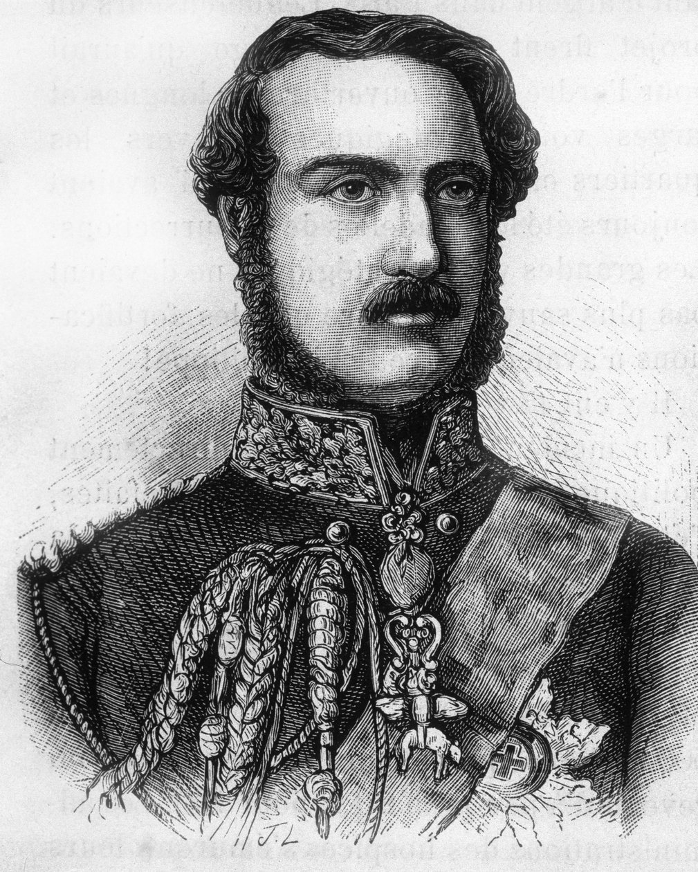Prens Albert, İngiltere ve İrlanda Prensi (1819-1861) portresi. by Unknown artist