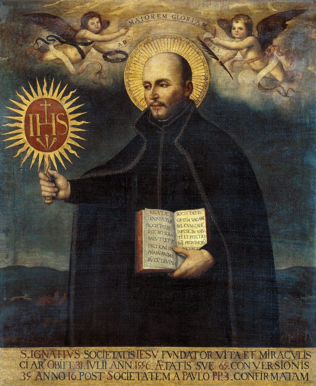 Aziz Ignace de Loyola'nın Portresi (1491-1556) by Unknown artist