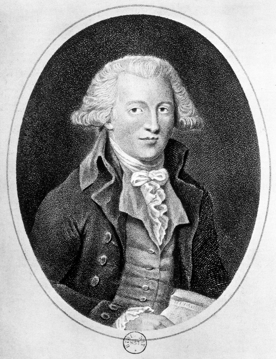 Samuel Hearne (1745-1792), İngiliz kaşif portresi. by Unknown artist