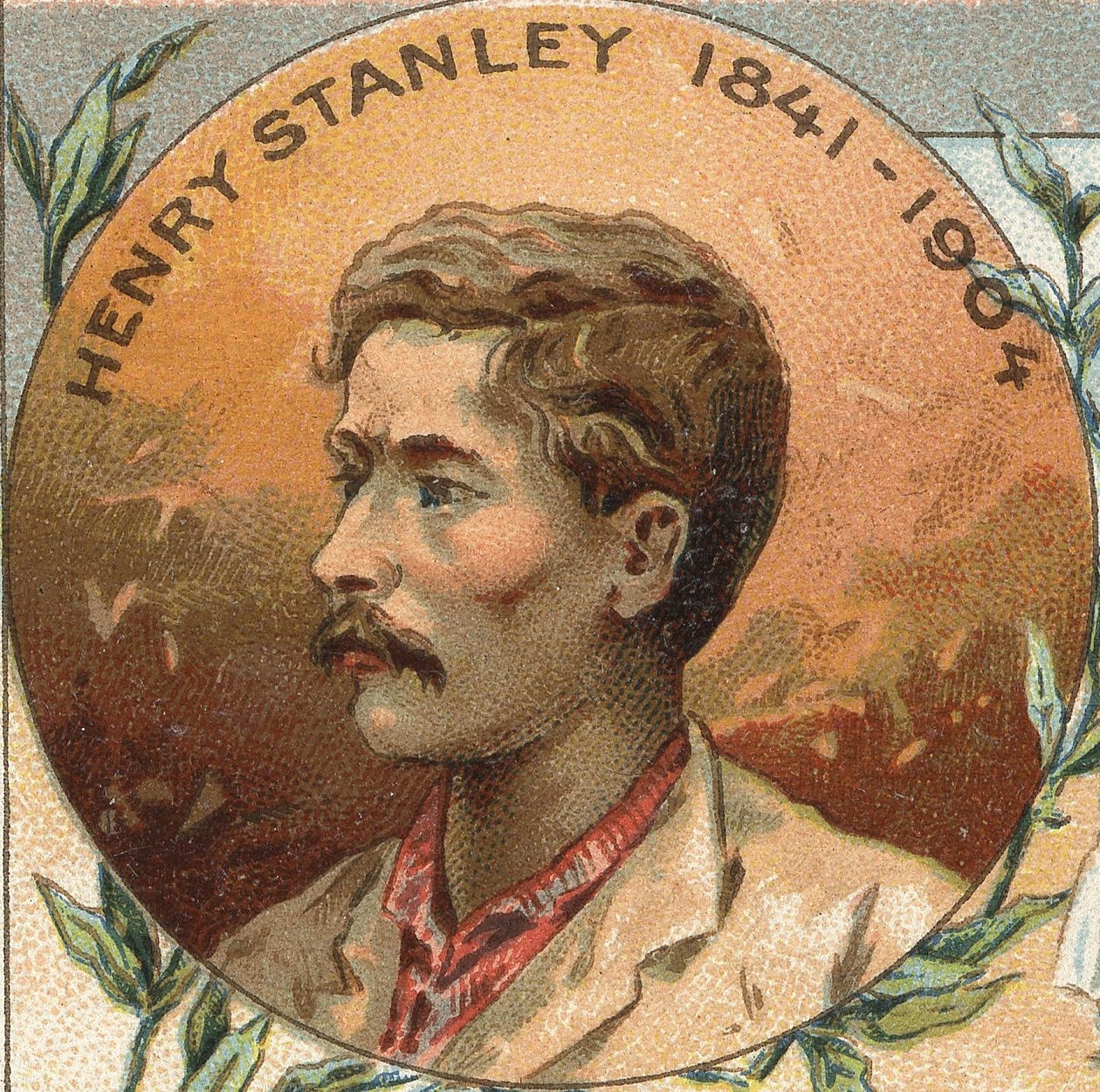 Sir Henry Morton Stanley (1841-1904) İngiliz kaşif portresi. by Unknown artist