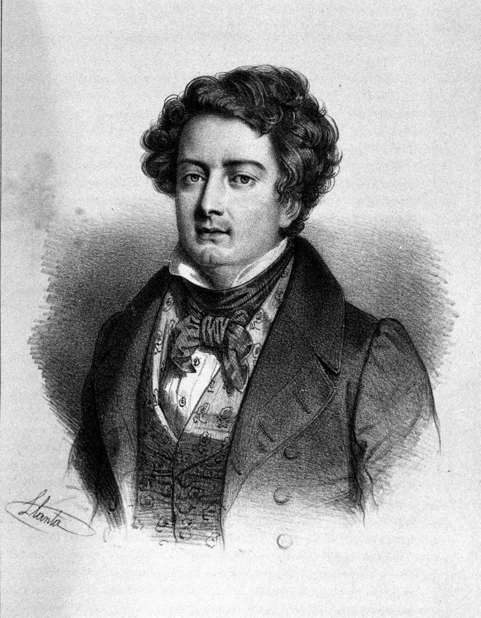 Fransız tenor Adolphe Nourrit