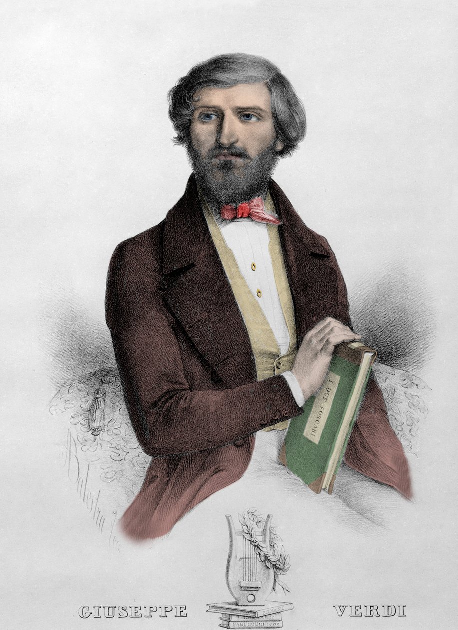 İtalyan besteci Giuseppe Verdi