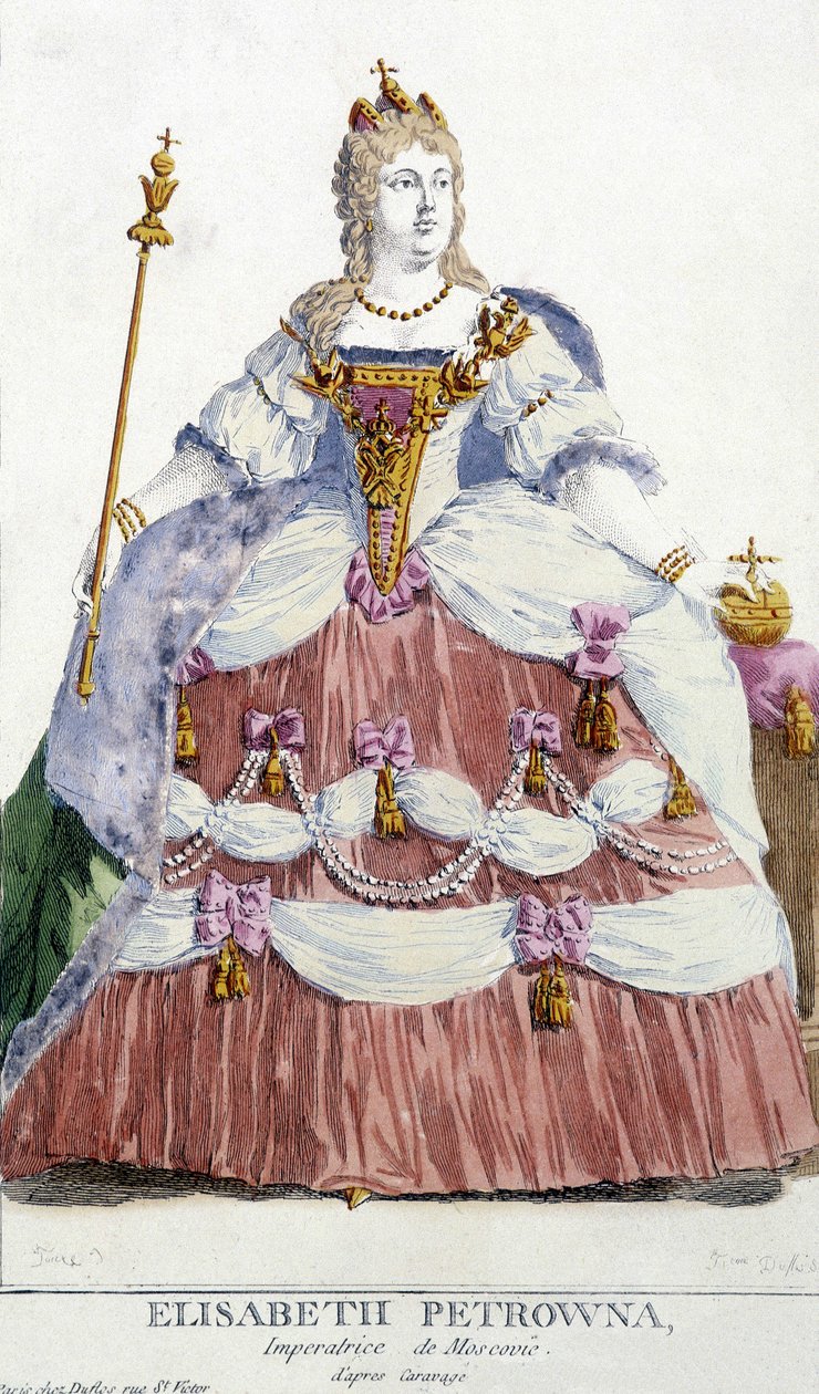 Moskova Etkileyici Elisabeth Petrowna