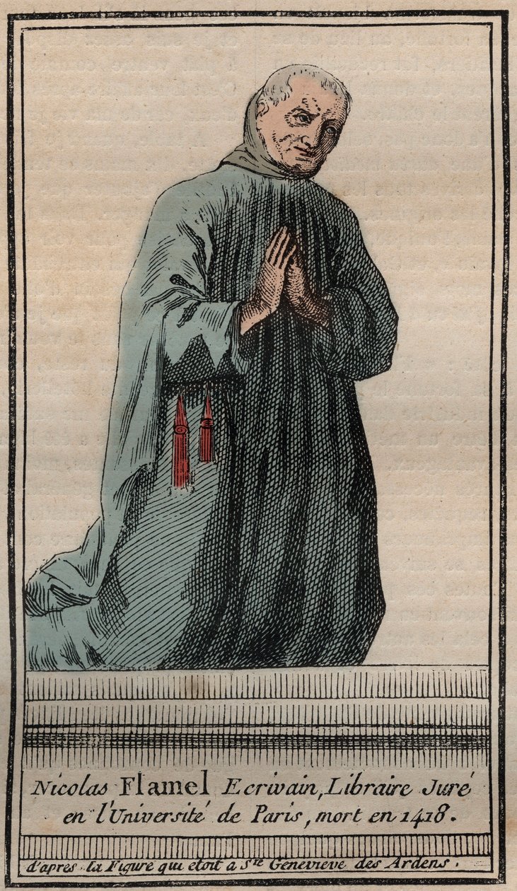 Fransız simyacı Nicolas Flamel