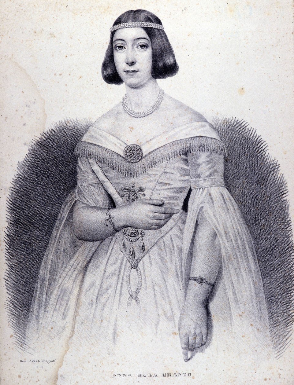 Şarkıcı Anna de LA GRANGE