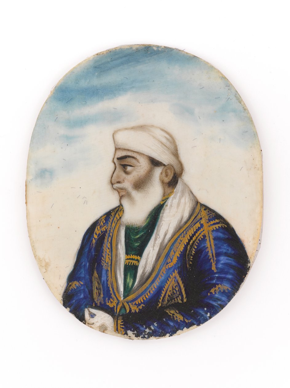 Portre, muhtemelen Dina Nath'in kardeşi Ayodeya Prasad'ın by Unknown artist