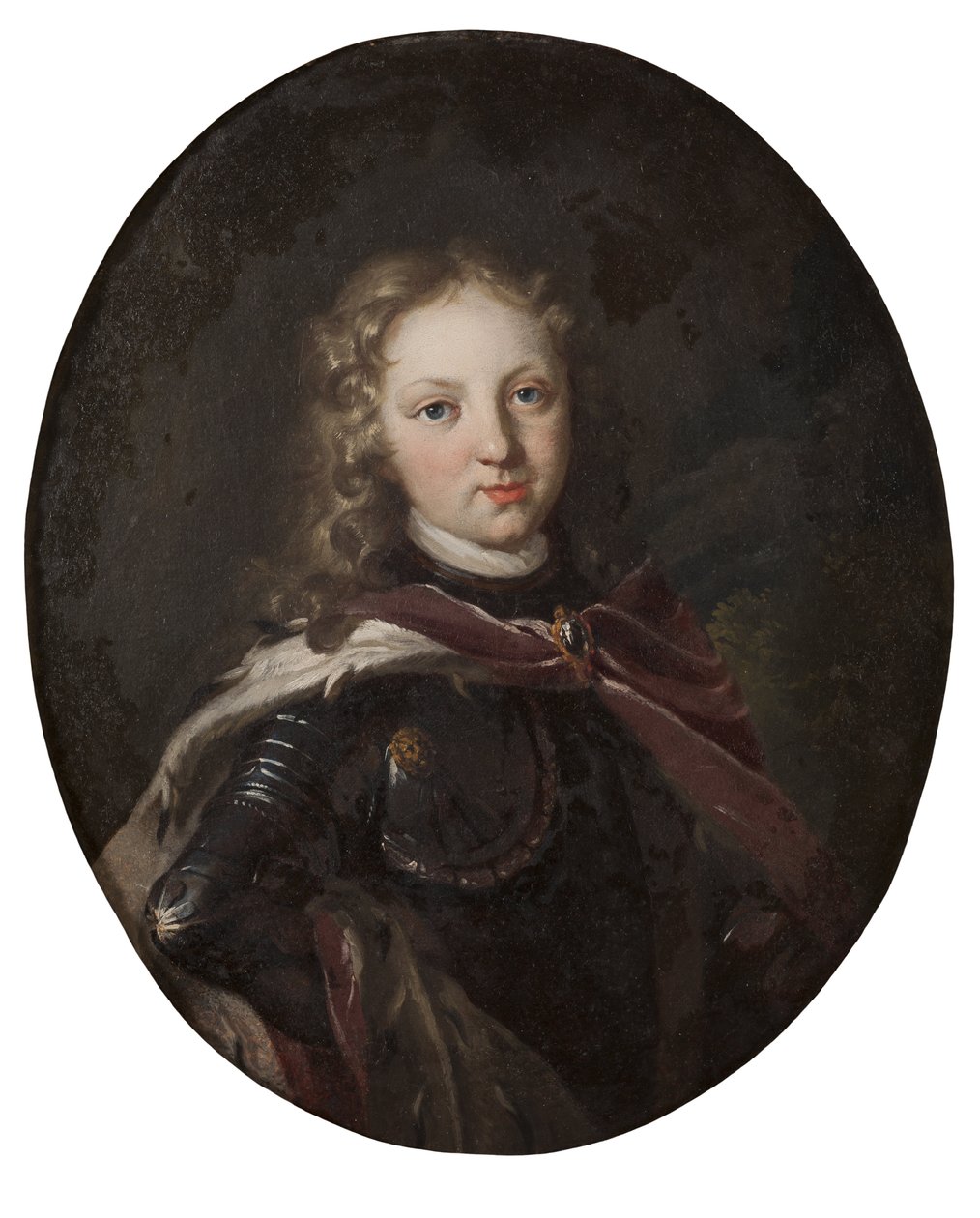 Prens Christophe de Bade Durlach - Prens Christopher (1684-1723), Baden-Durlach Uçbeyi, Anonim . Tuval üzerine yağlıboya by Unknown artist
