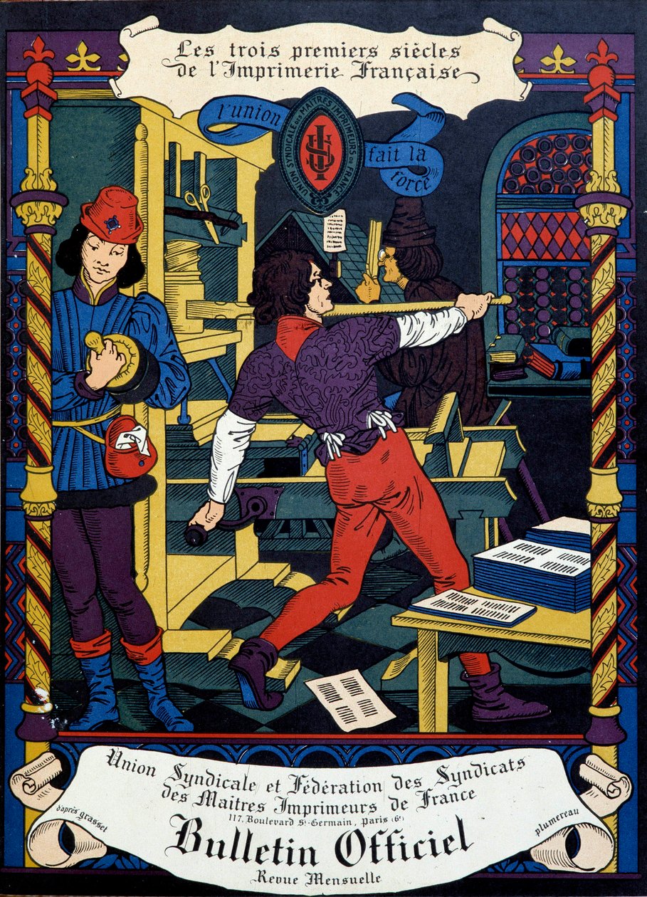 Basım: Union syndicale des maitres printers de France