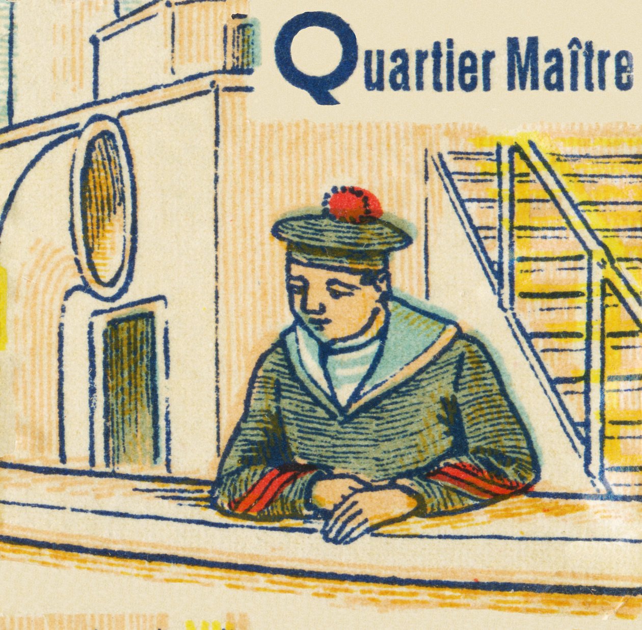 Q Quartermaster olarak by Unknown artist