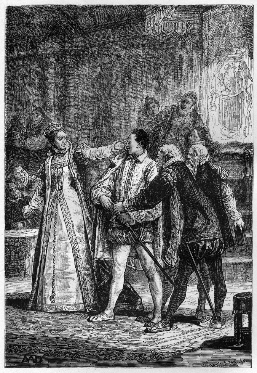 İngiltere Kraliçesi I. Elizabeth, 2. Essex Kontu Robert Devereux