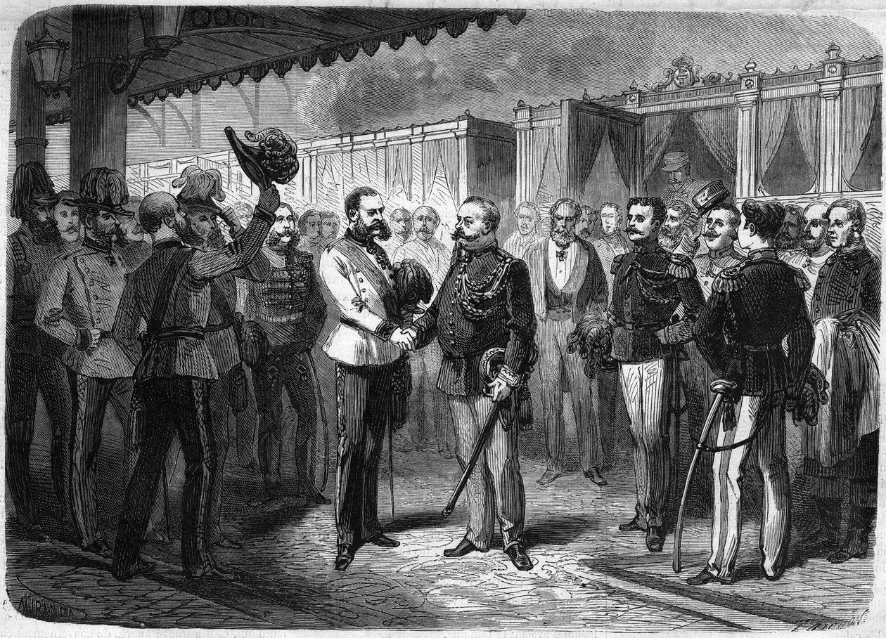 İtalya Kralı II. Vittorio Emanuele (Victor Emmanuel) (Victor Emmanuel) (1820-1878) tarafından Avusturya İmparatoru I. François Joseph (Francois-Joseph) (1830-1916) tarafından 1873 yılında Viyana