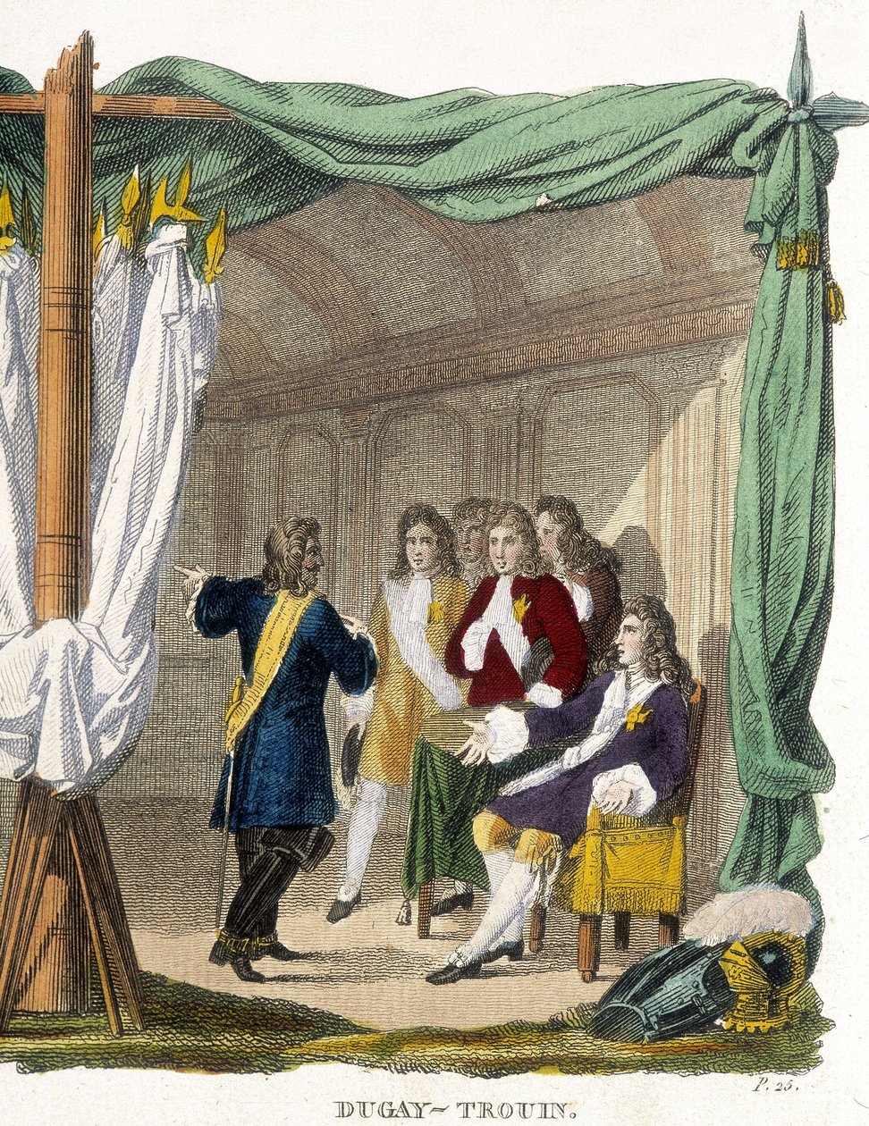 Rene Duguay Trouin (Duguay-Trouin) (Rene Trouin du Gue dit) (1673-1736) Kral XIV. Louis
