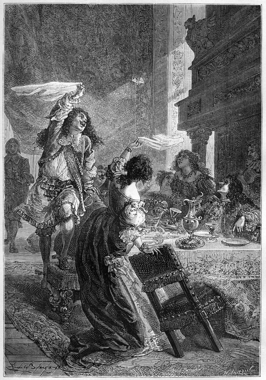 Restorasyon Partisi - Kral II. Charles (1630-1685) ve Leydi Castlemaine (BARBARA VILLIERS, Castlemaine kontesi, CLEVELAND Düşesi II. by Unknown artist