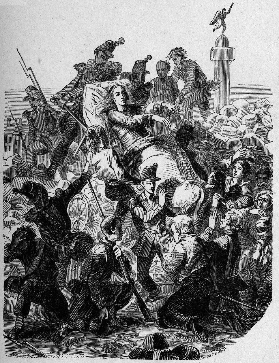 Devrim 1848: “” Başpiskopos Denis Affre (1793-1848) 1848