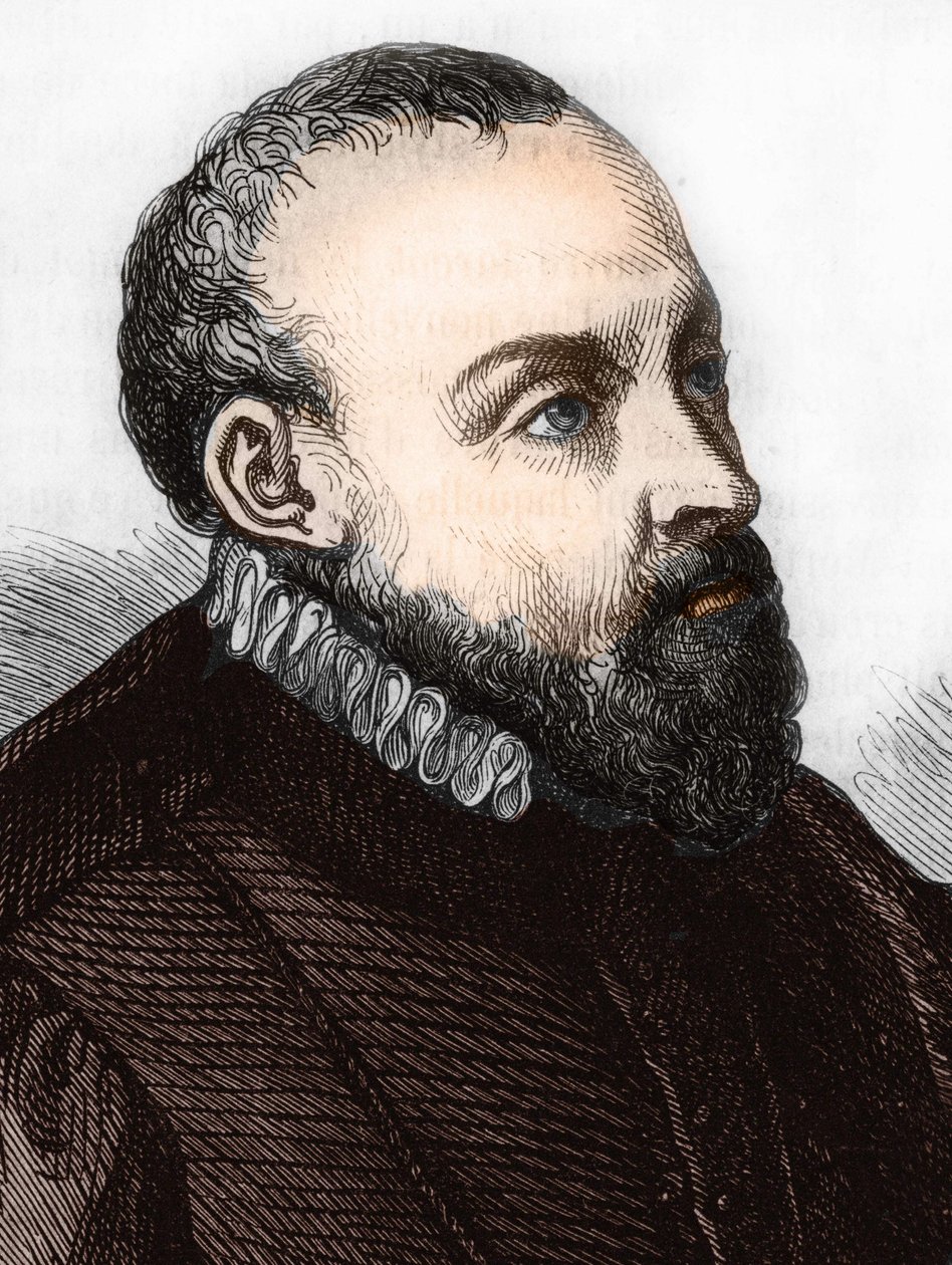 Roland de Lassus. (Orlando di Lasso) 1532-1594 Fransız-Flaman besteci by Unknown artist