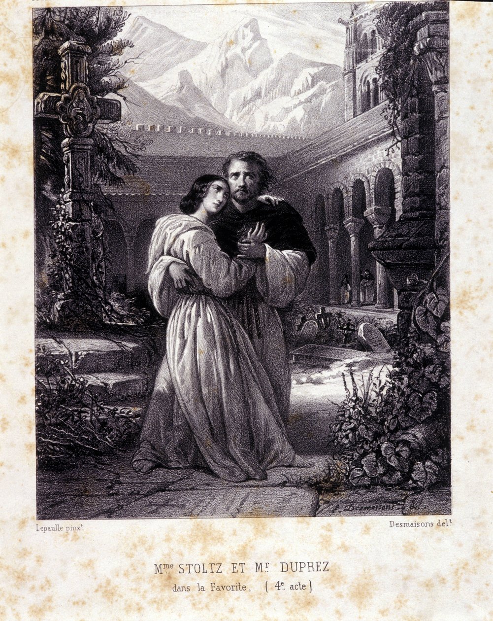 Rosina Stoltz ve Gilbert Duprez, Gaetano Donizetti