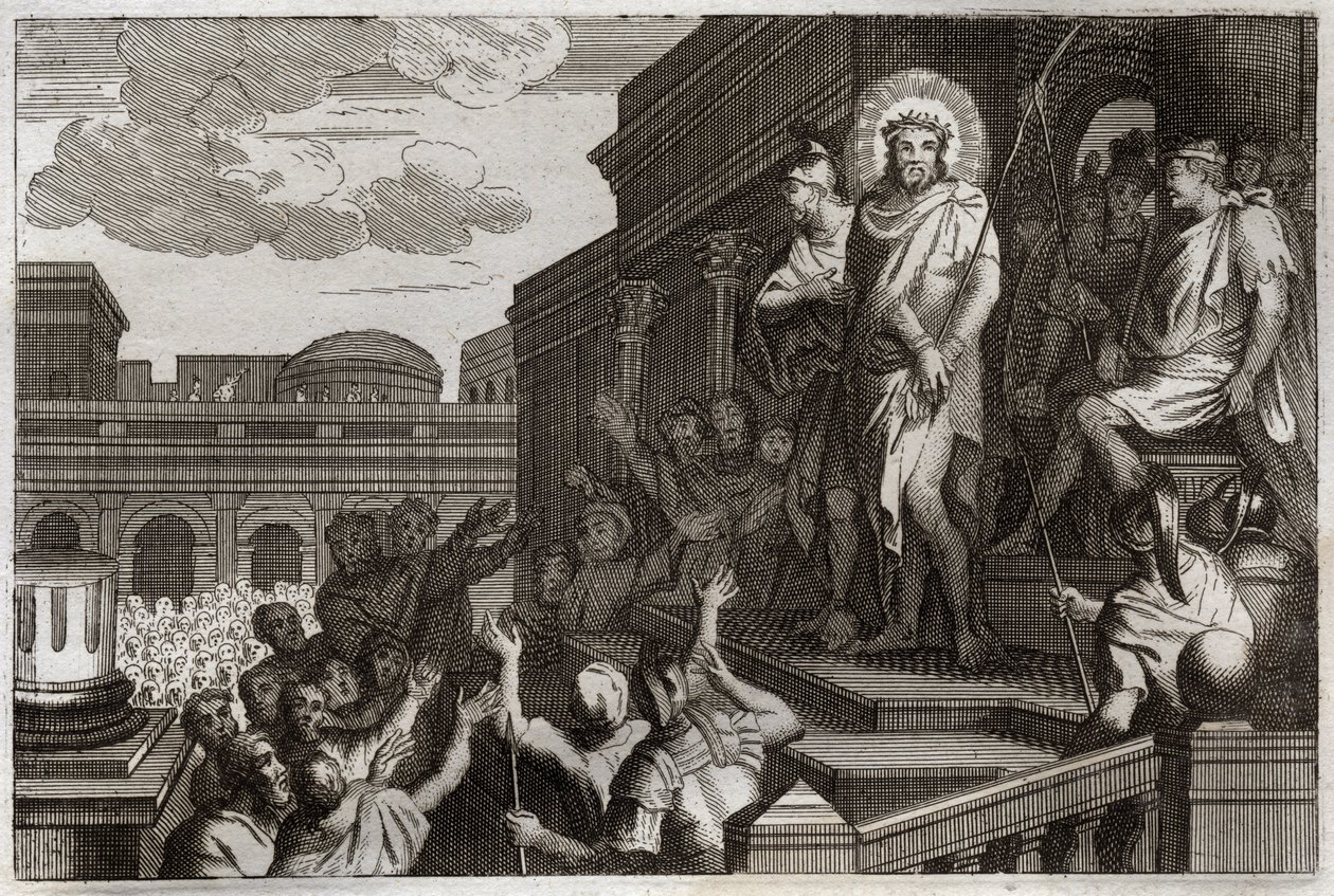 Royaumont İncil, Yeni Ahit: Ecce homo. Pontius Pilatus (Pontius Pilatus), İsa Mesih