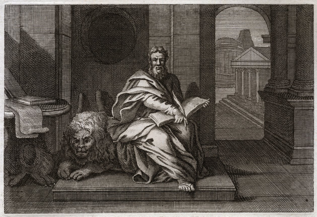 Royaumont İncil, Yeni Ahit: Aslanlı Evangelist Aziz Mark. 1811