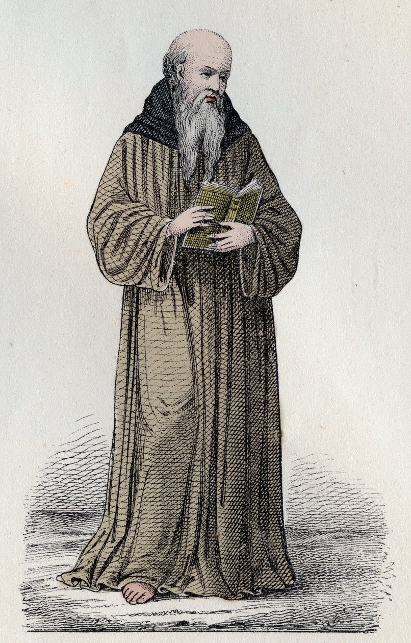 SAINT BONAVENTURE (1221-1274) İtalyan Fransisken kardinal, ilahiyatçı ve filozof - Aziz Bonaventure