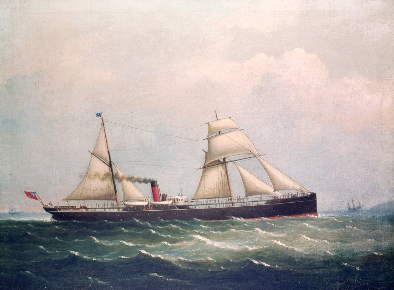 S.S Fooksang (tuval üzerine yağlı boya) by Unknown artist