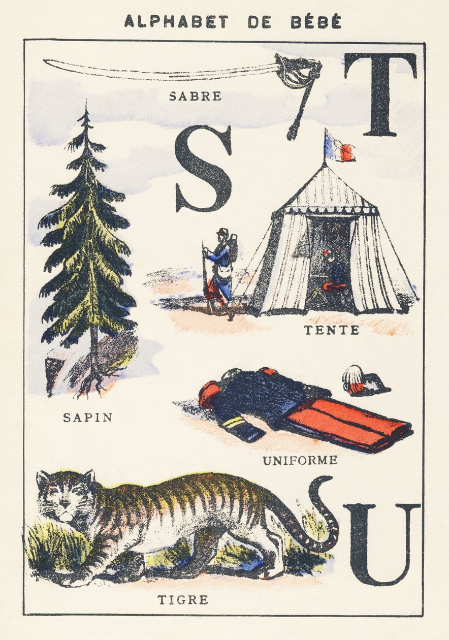 S T U: kılıç, için, kira, kaplan, üniforma by Unknown artist