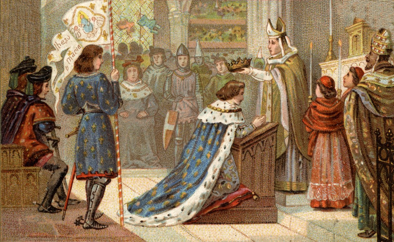 Charles VII (1403-1461) Kutsal Reims Katedrali