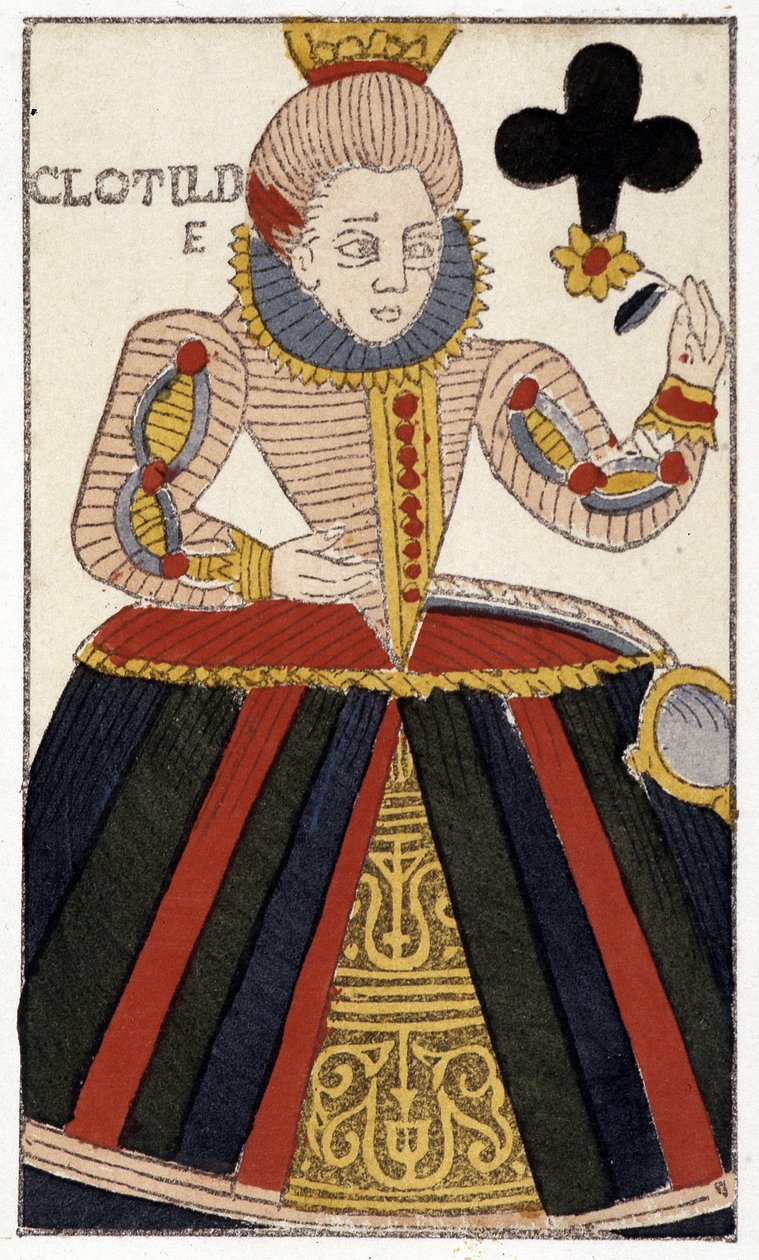 Tüm Frankların Aziz Clothilde Kraliçesi. - Aziz Clothilde. by Unknown artist