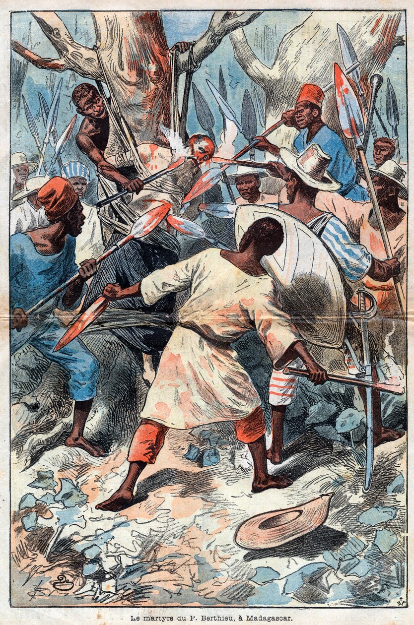 Aziz Peder Jacques Berthieu, Madagaskar