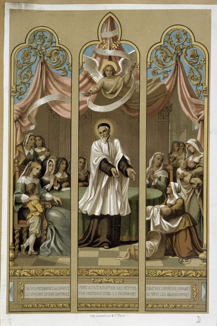 Saint Vincent de Paul, Bulunan Enfants
