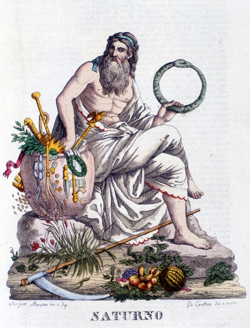 Satürn. Latince Saturnus