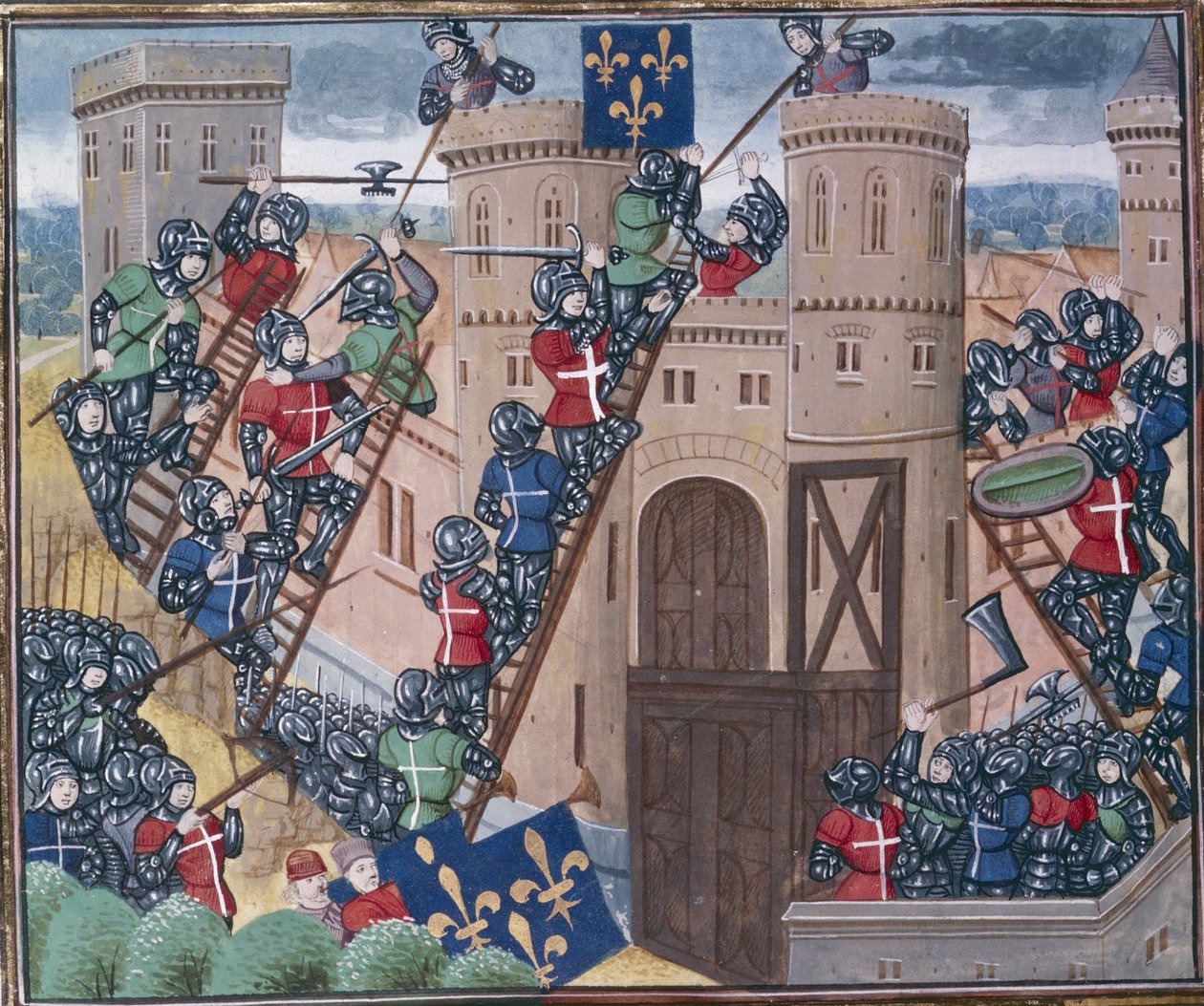 Pontaudemer'in ölçeklendirilmesi by Unknown artist