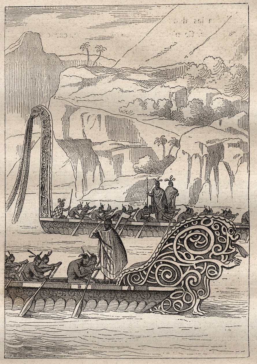 Kaptan James Cook (1728-1779) tarafından ikinci sefer (1772-1775) by Unknown artist