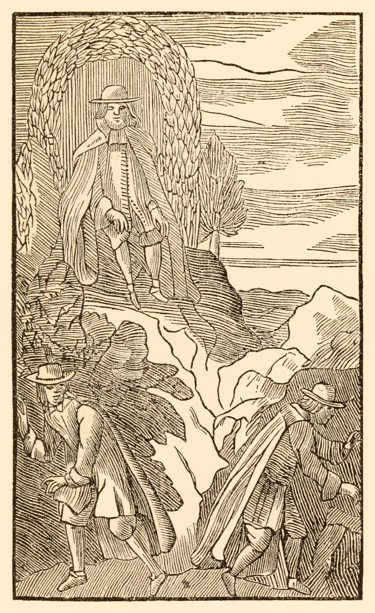 Yanlış başlayanlar, doğru bir şekilde bitecek mi? Hacılardan Bu Dünyadan Geleceklere İlerleme John Bunyan (1628-1688) Christian doğru yolu bilerek zorluk tepesine tırmanıyor. by Unknown