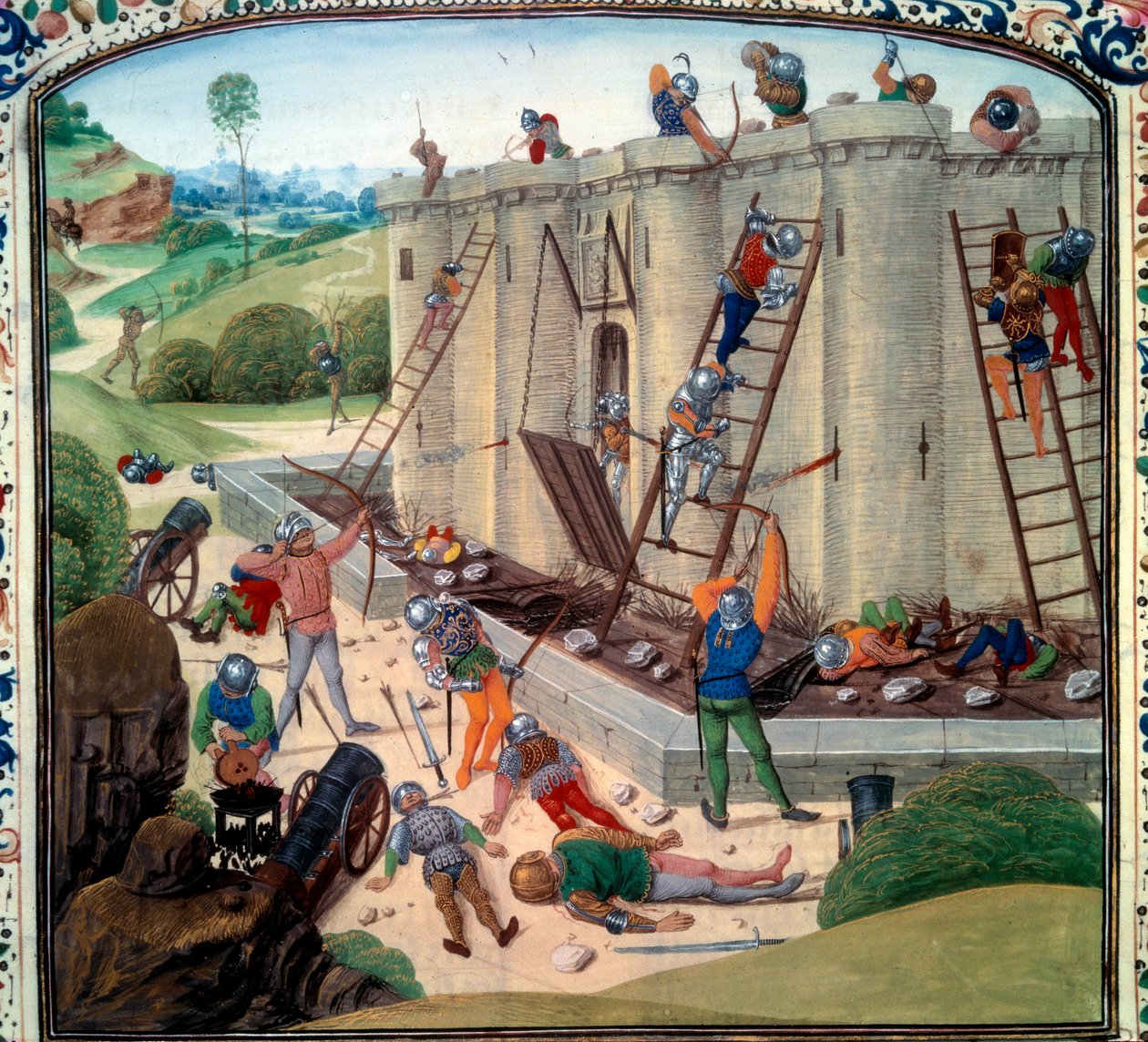 Brest Kuşatması (MS 1386). Jean Froissart