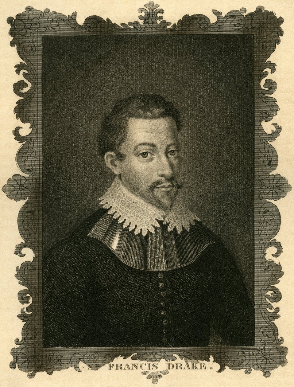 Sör Francis Drake (1540-1596) by Unknown artist