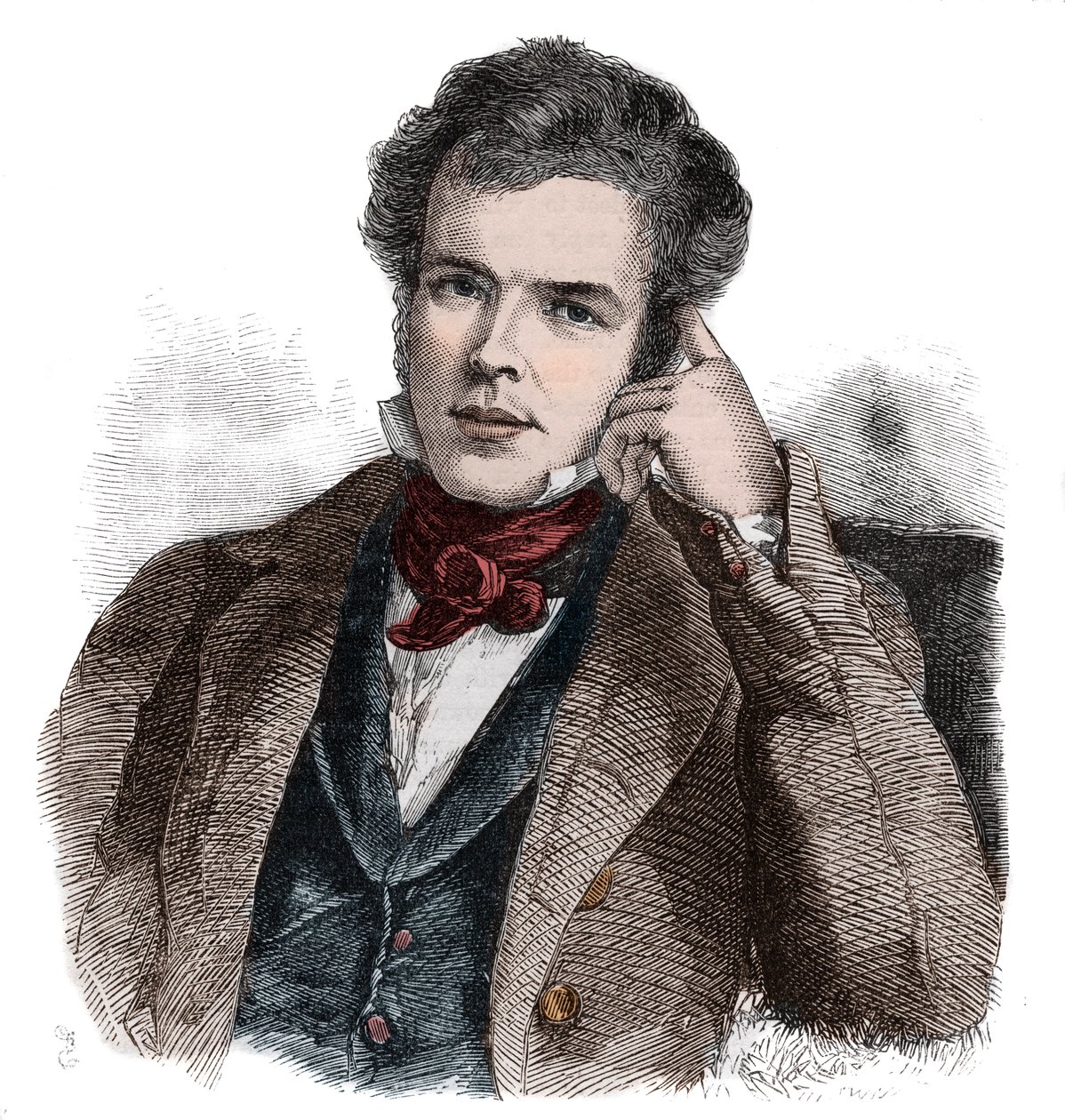 Sir William Webb Follett (1796-1845) İngiliz hukukçu ve politikacı by Unknown artist