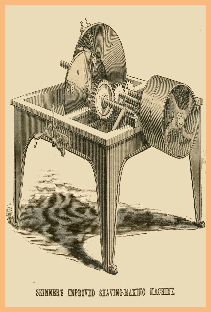 Skinners Geliştirilmiş Tıraş Yapma Makinesi by Unknown Artist