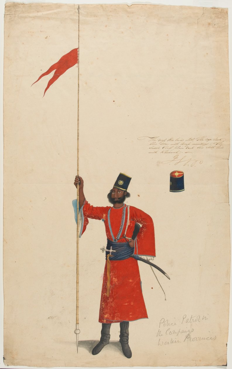 Rohilla Süvari Sowar by Unknown artist