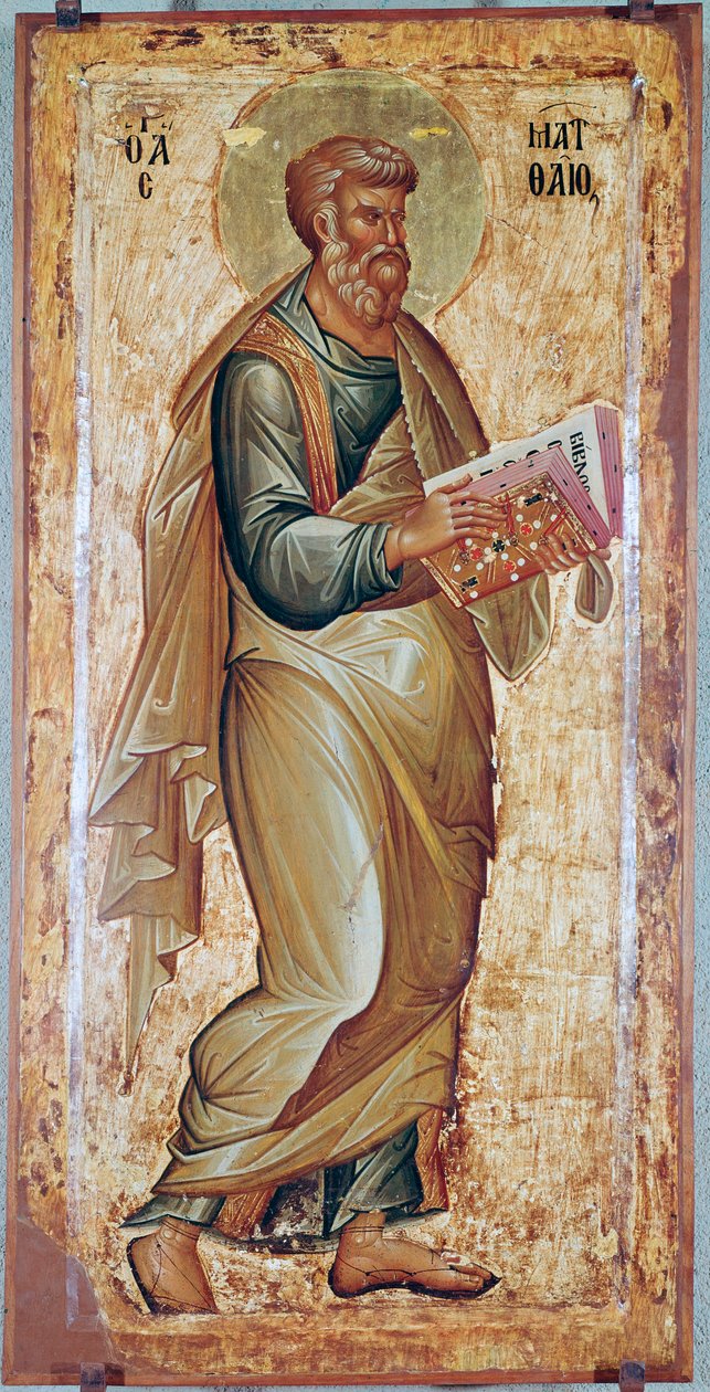 Evangelist Aziz Matta (13. Yüzyıl ikonu) by Unknown artist