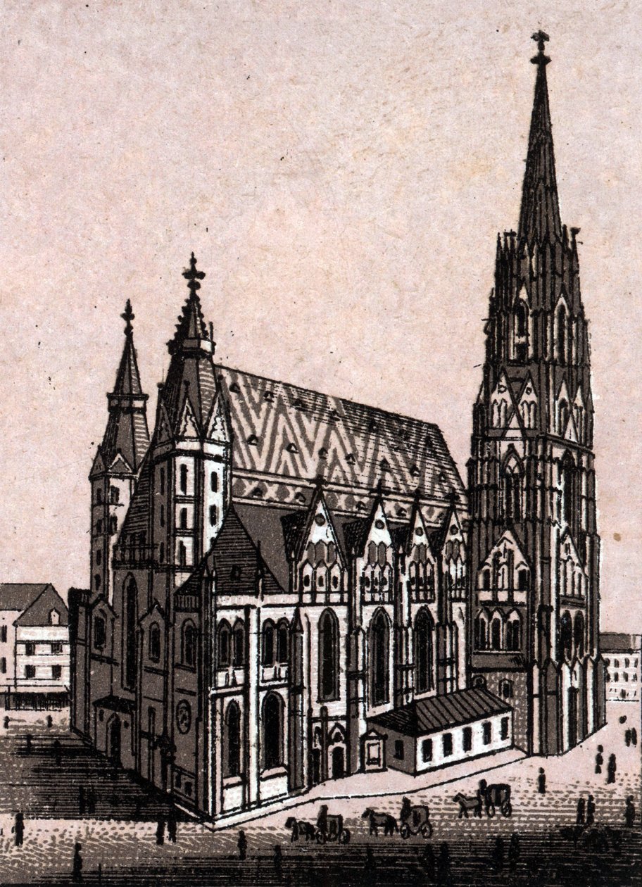 Aziz Stephen Katedrali (Aziz Stephen veya Stephansdom veya St. Stephane veya St. Stephan Kirche) Viyana