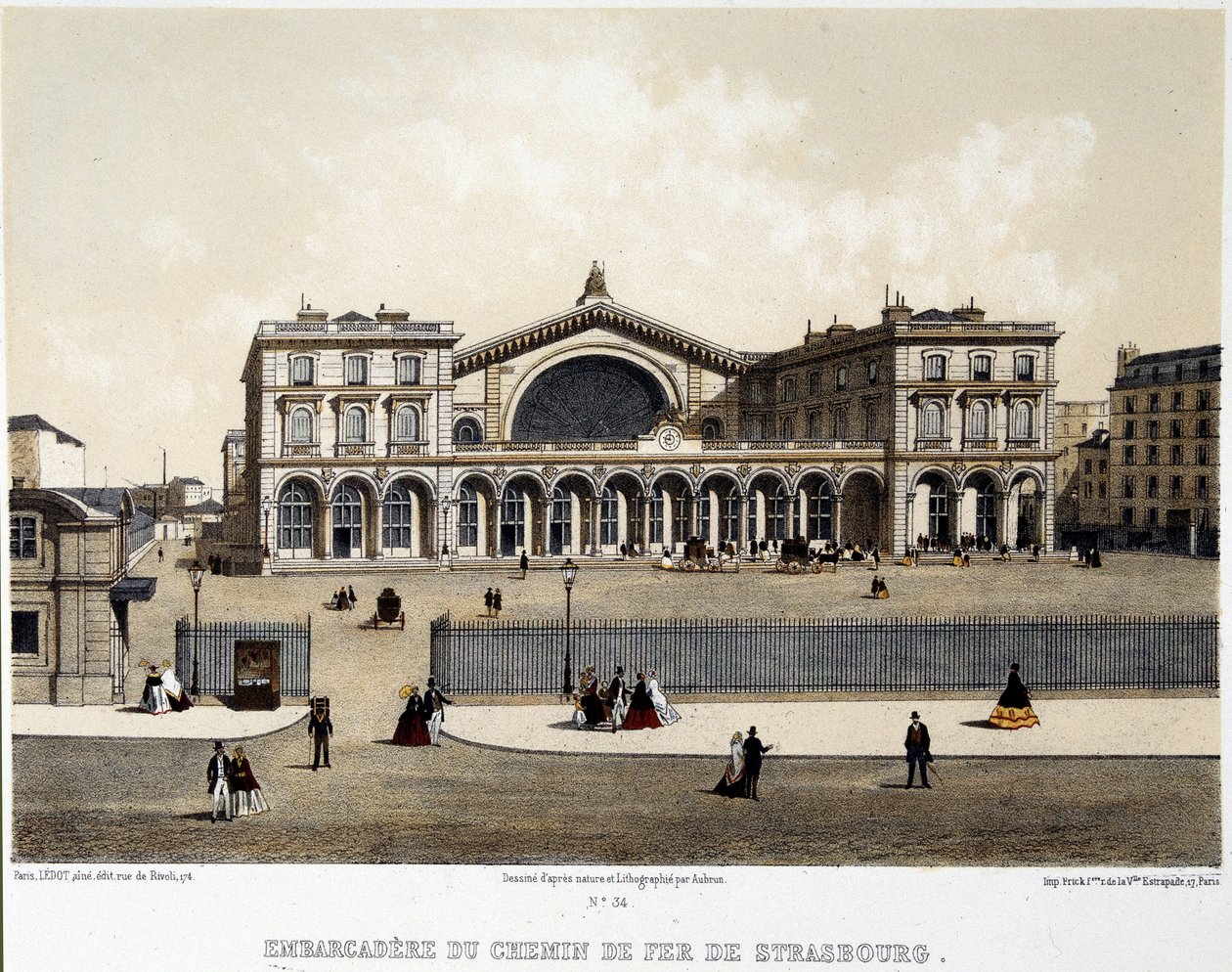 Strazburg Tren İstasyonu (şimdi Gare de l