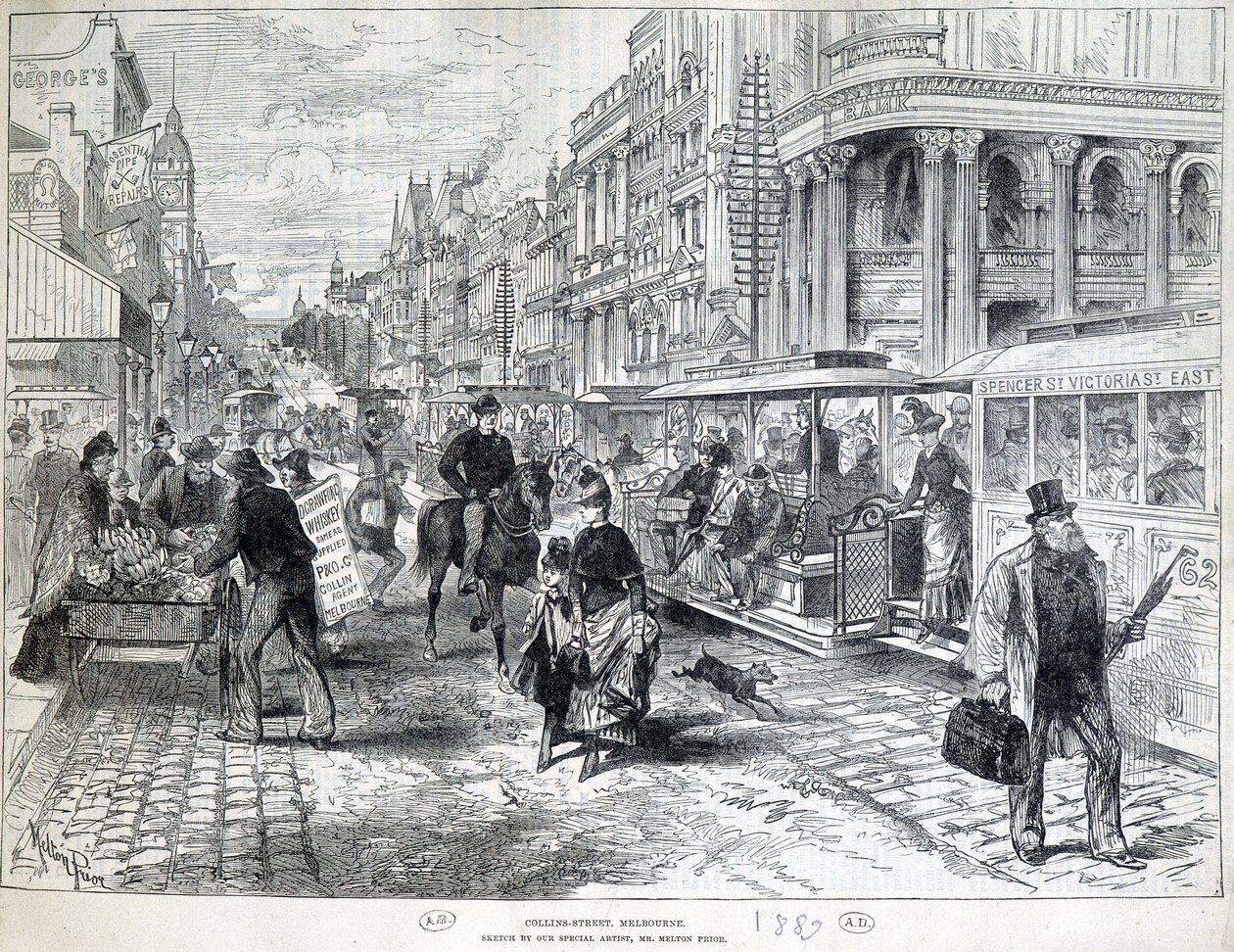 Sokak sahneleri, 1889