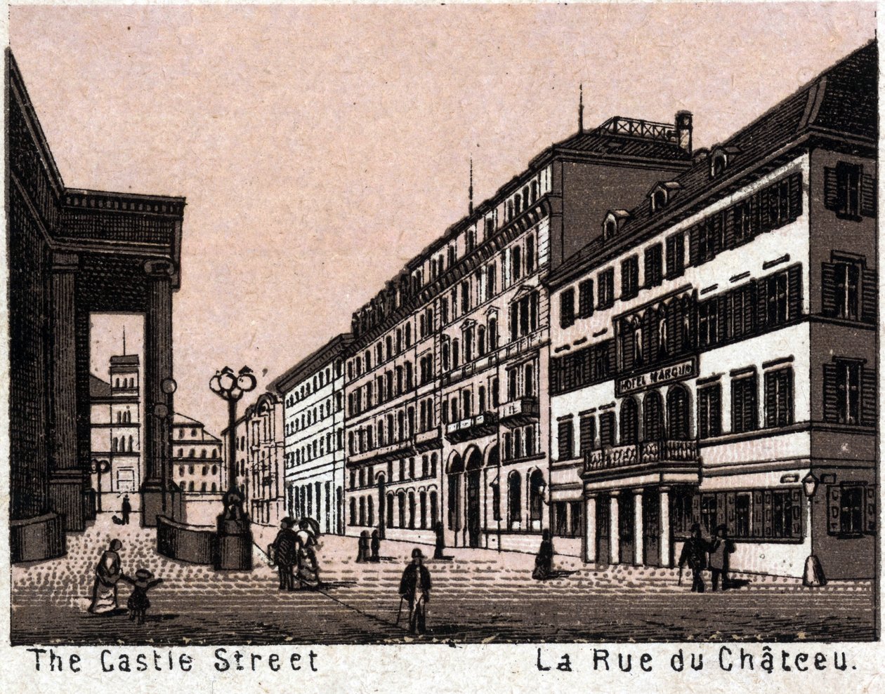 Stuttgart, Almanya: Chateau Caddesi