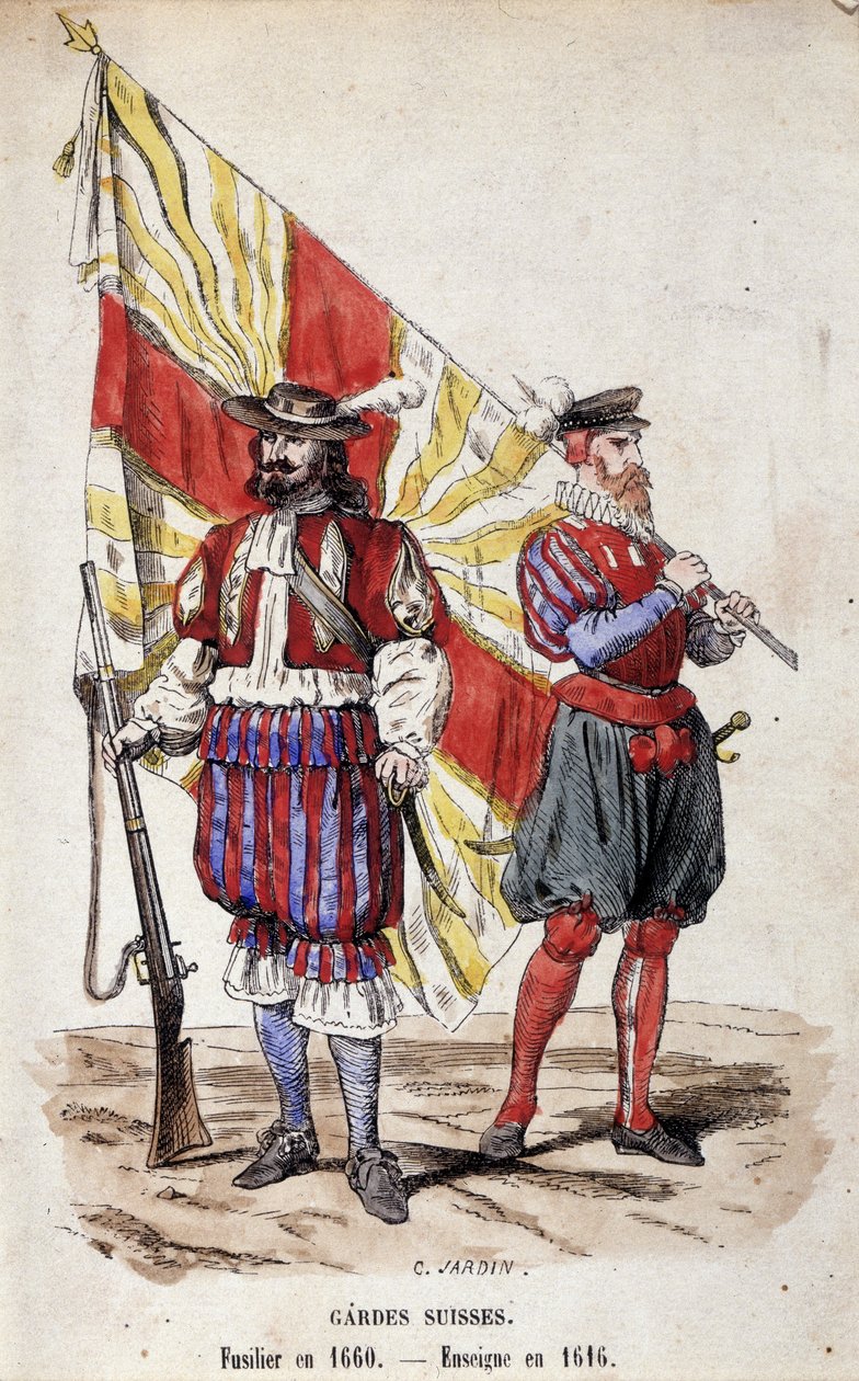 İsviçreli Muhafızlar: 1660