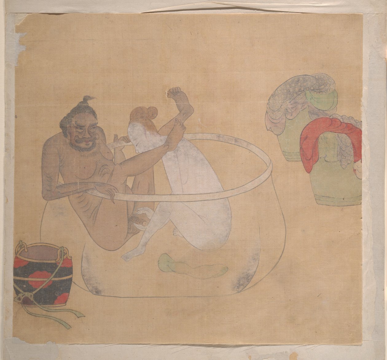 Sarışın Bayan ile Tartar Subayı by Unknown Artist